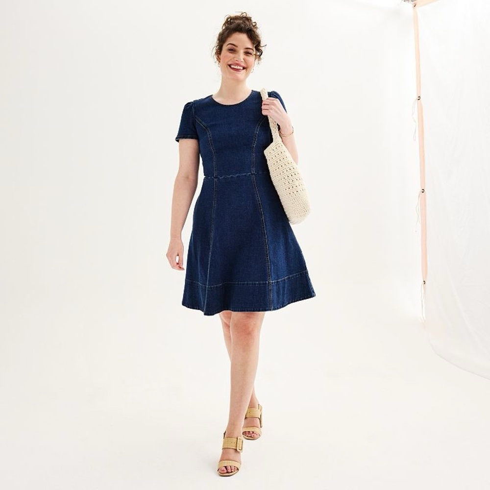 Women’s Draper James Short Sleeve Circle Dress, Size 4